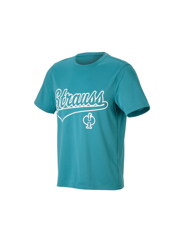 Överdelar: e.s. funktions-t-shirt Strauss + ocean