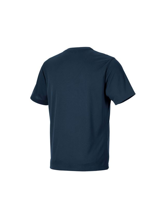 Överdelar: e.s. funktions-t-shirt Strauss + atlantblå 1