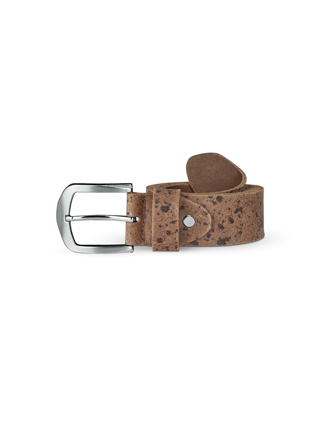 Accessoarer: Läderlivrem Rodney + brun