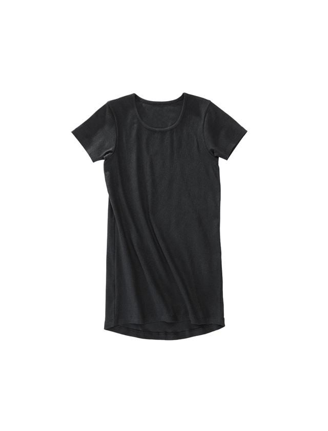 Underwear | Functional Underwear: e.s. cotton rib T-Shirt + black