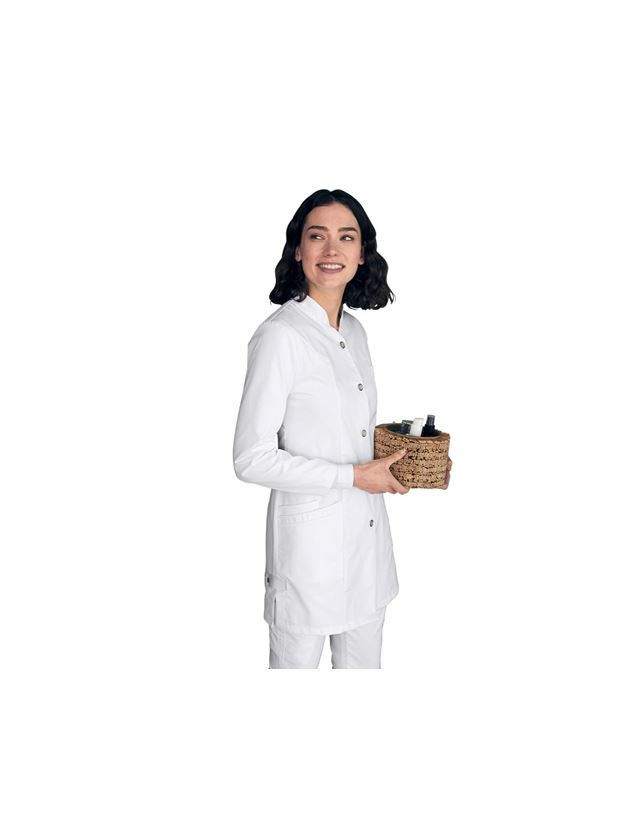 Healthcare Coats | Work Coats: Work coat Verena + white