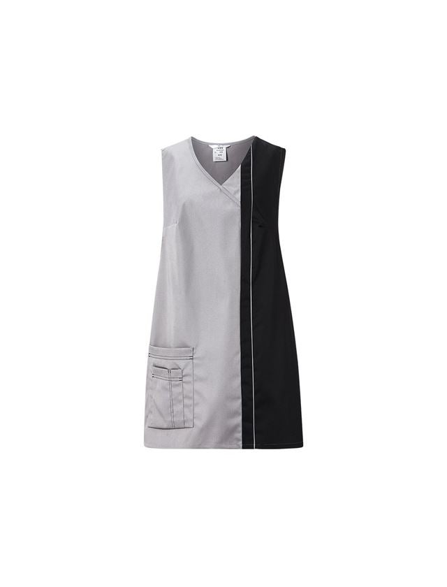 Aprons: Tabard Franziska + silvergrey/black