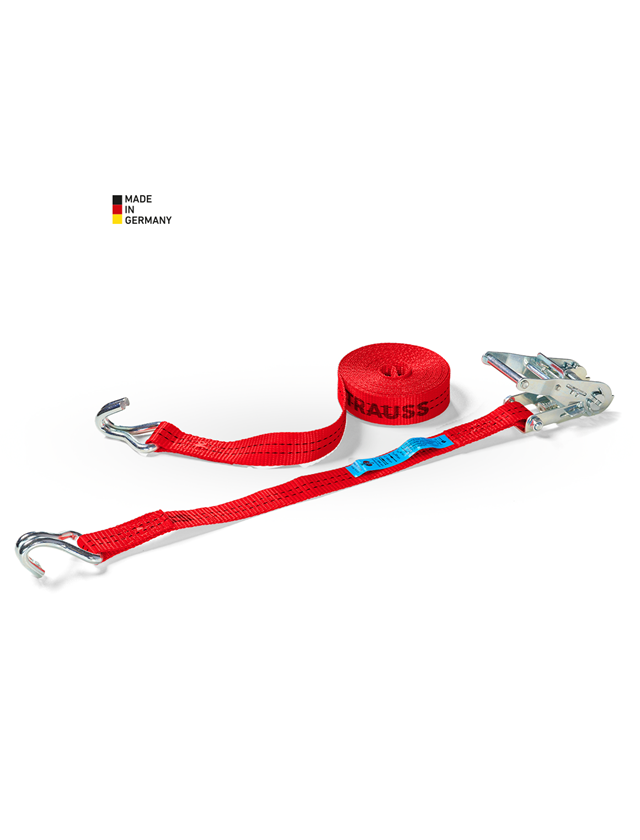 Tension straps: 2 Part Lashing strap with Ratchet + Hooks