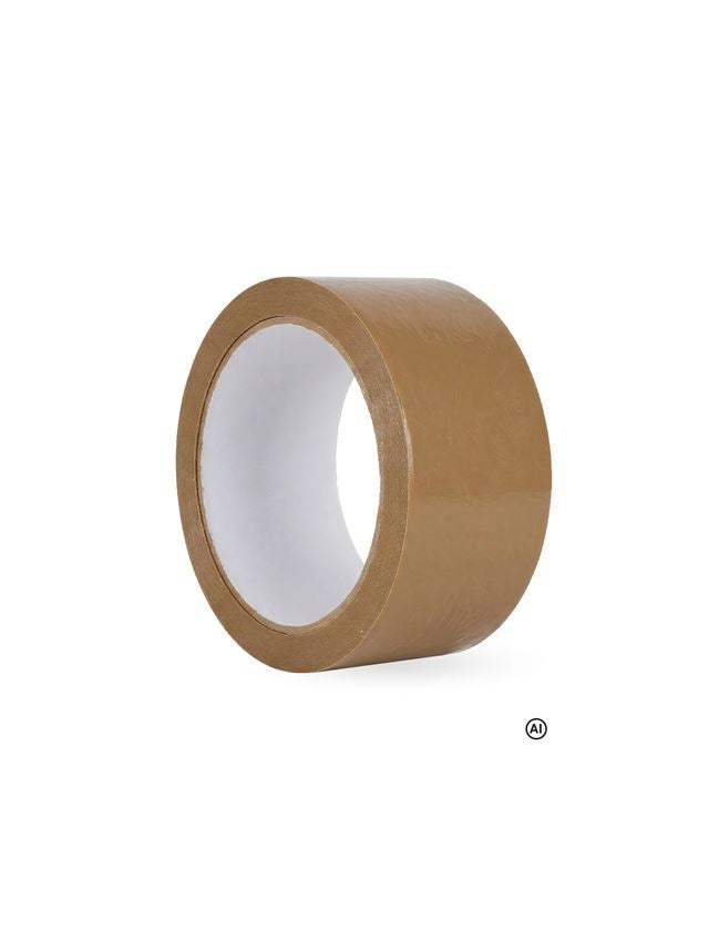 AI-generated / modified - Package tape: Packaging tape super + brown