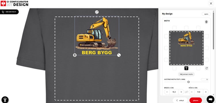 CI Configurator MYDESIGN