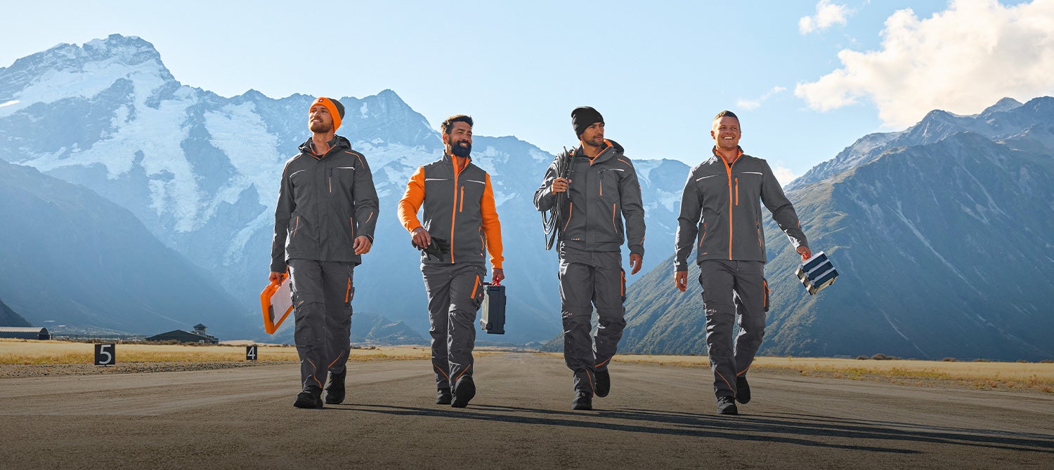 e.s.motion 2020 i den färgen antracit-varselorange för herr
