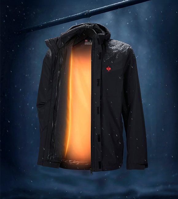 3 in 1 heated jacket e.s.concrete