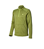 Troyertröja thermo stretch e.s.trail, enbärsgrön melange/limegrön