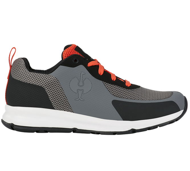 Hlavné zobrazenie, Pracovné topánky, O1 pracovná obuvuhe e.s. Uranos II, cementová/červenooranžová