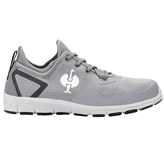 Hlavné zobrazenie, Bezpečnostná obuv, S1 bezpečnostné poltopánky e.s. Manda, perlová sivá/biela