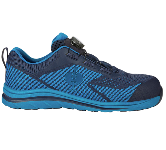 Hlavné zobrazenie, Bezpečnostná obuv, S1 Bezpečnostné poltopánky e.s. Tegmen IV low, tmavomodrá/atolová