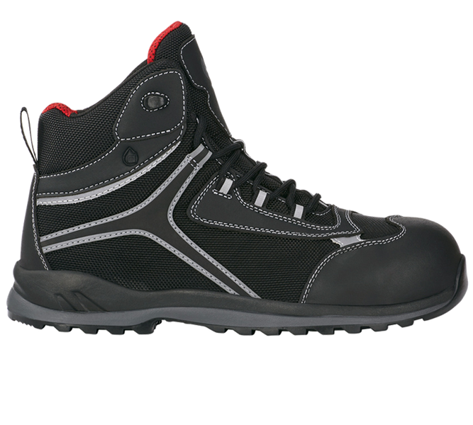 Hlavné zobrazenie, S3, e.s. S3 bezpečnostná obuv Zahnia mid, čierna