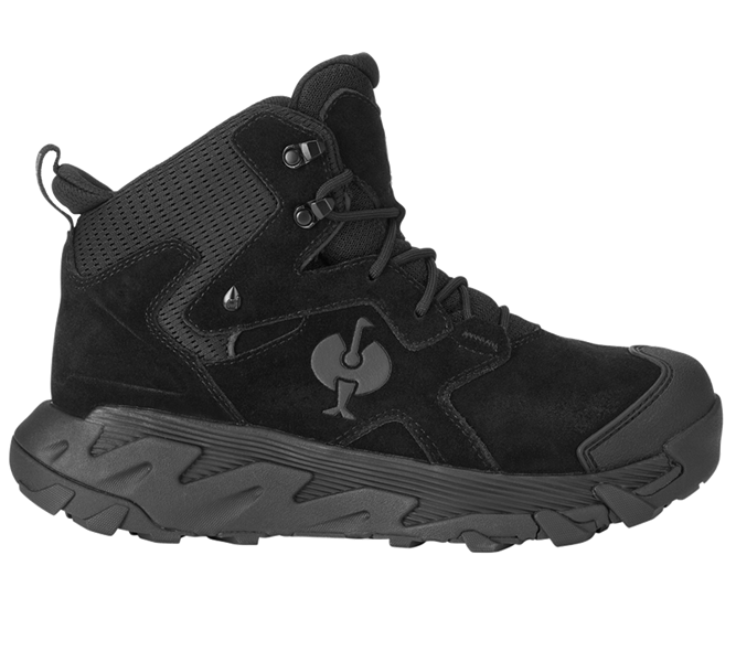 Hlavné zobrazenie, Bezpečnostná obuv, S7S bezpečnostná obuv e.s. Turin mid, čierna