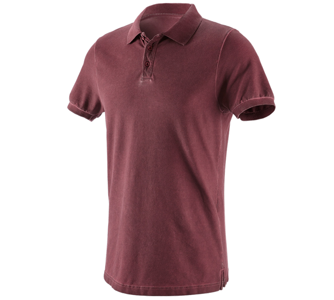 Hlavné zobrazenie, Pánske, Polo tričko e.s. vintage cotton stretch, rubínová vintage