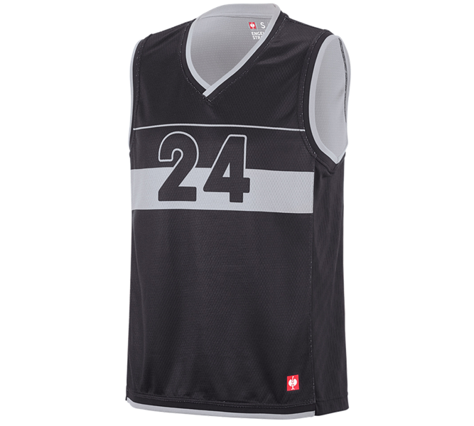 Hlavné zobrazenie, Oblečenie, Funkčné tank tričko e.s.ambition, čierna/platinová