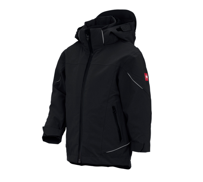 Hlavné zobrazenie, Bundy, Funkčná bunda 3 v 1 e.s.vision, detská, čierna