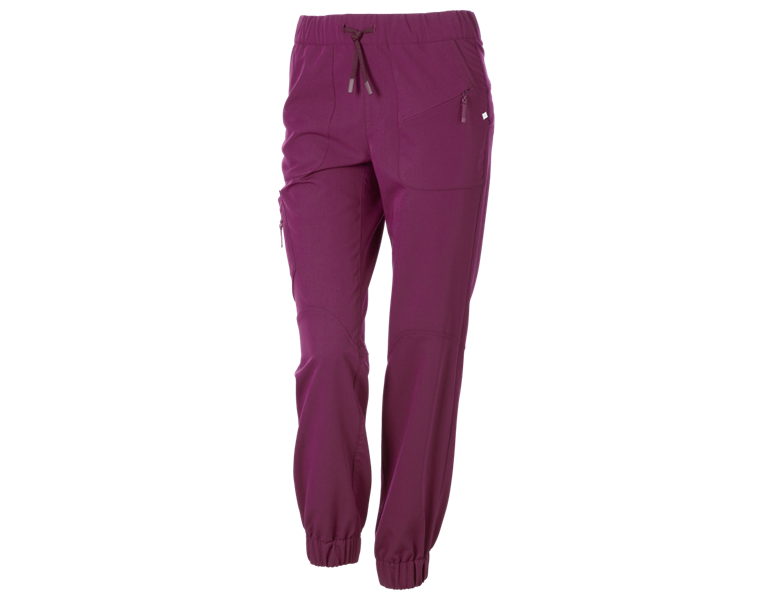 Hlavné zobrazenie, Novinky, Nohavice s viacerými vreckami e.s.avida, dámske, červenofialová
