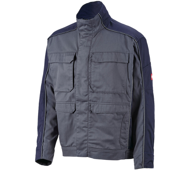 Hlavné zobrazenie, Profesionálne bundy, Pracovná bunda e.s.active, sivá/tmavomodrá