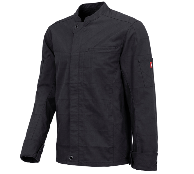 Hlavné zobrazenie, Profesionálne bundy, Pracovná bunda s dlhým rukávom e.s.fusion, pánska, čierna