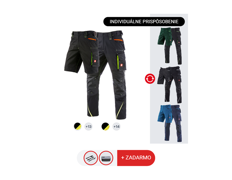 PÁNSKA SÚPRAVA: Nohavice + Šortky e.s.motion 2020