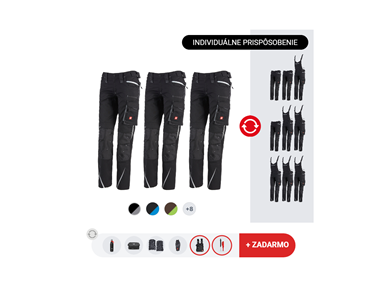 DÁMSKA SÚPRAVA: 3x nohavice e.s.motion 2020+2xdop.