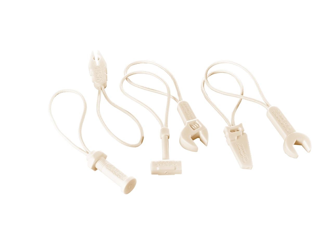 Doplnky: Súprava koncoviek zipsov e.s.motion 2020 + sádrová