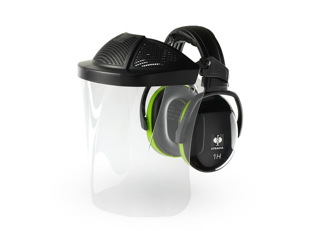 Slúchadlové chrániče sluchu: Kombinácia priemyselnej ochrany tváre e.s.