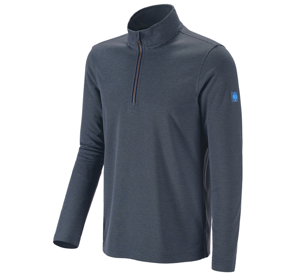 Tričká, pulóvre a košele: Sveter e.s.vintage + arktická modrá