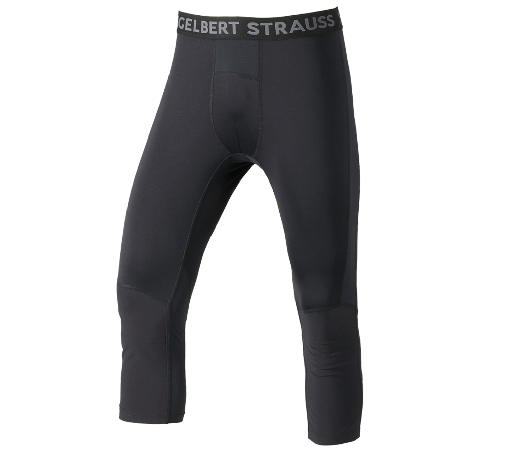 Pracovné nohavice: e.s. 3/4 pracovné tights + čierna