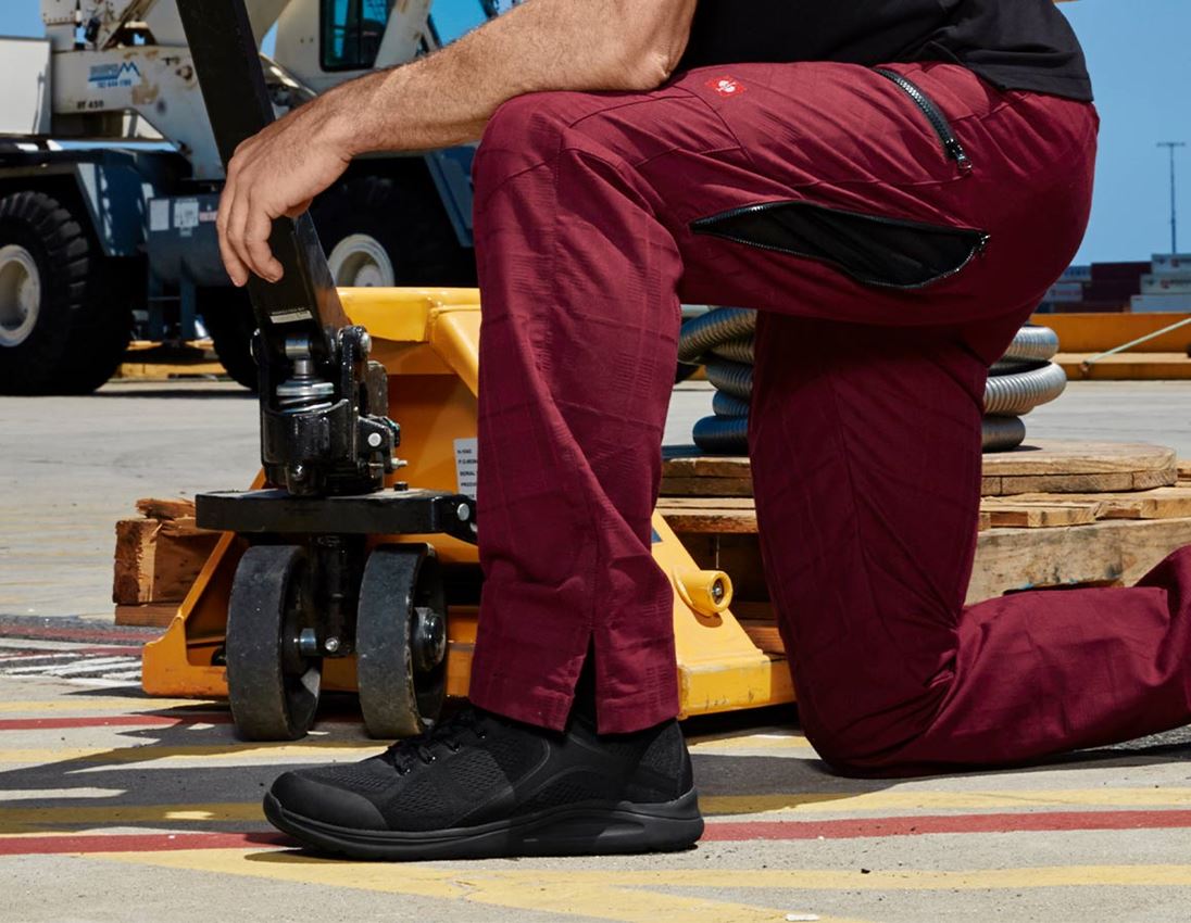 O1: e.s. O1 pracovná obuv Asterope + čierna 1