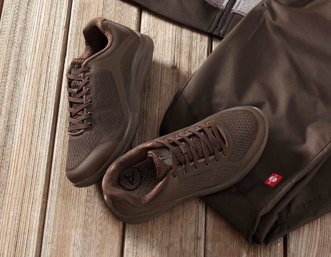 O1: e.s. O1 pracovná obuv Asterope + gaštanová