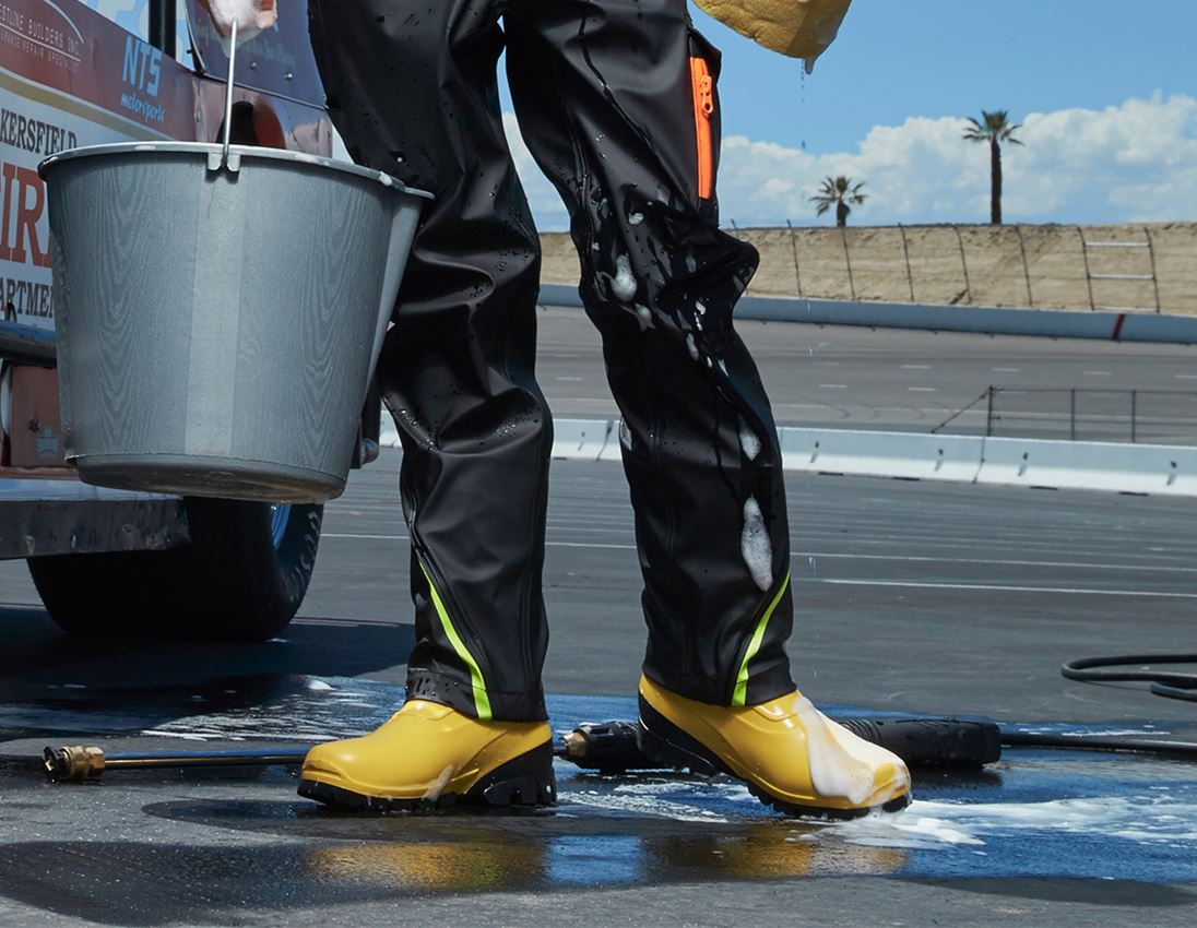 Detská obuv: Detské gumové čižmy + žltá