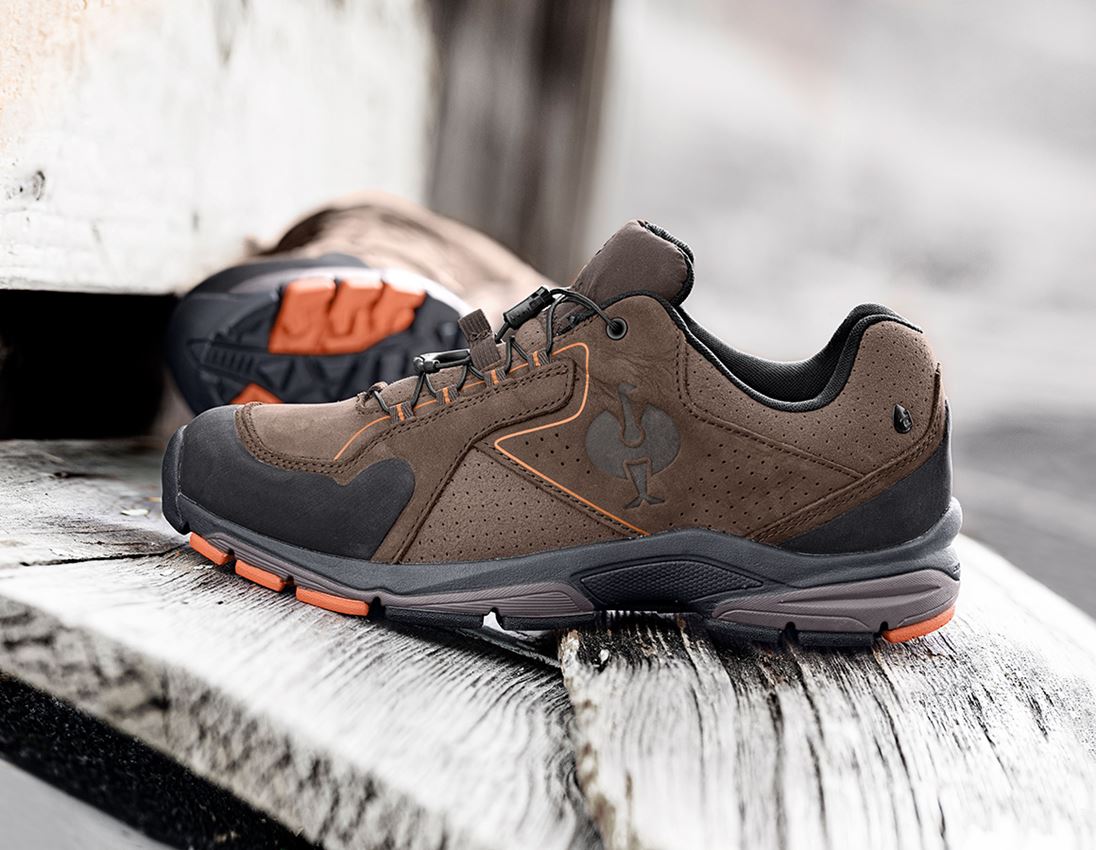 O2: O2 pracovná obuv e.s. Minkar Leder II + kôra/medená