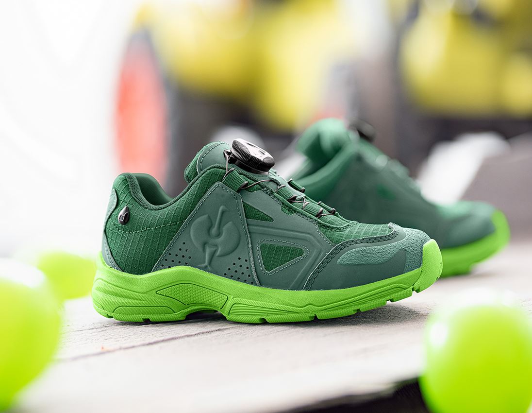 Detská obuv: Viacúčelová obuv e.s. Corvids II, detská + zelená/morská zelená