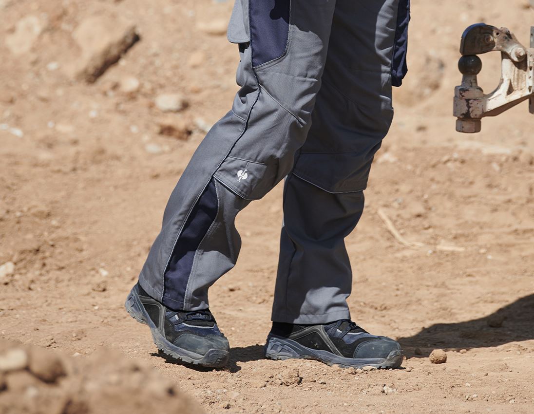 S1: e.s. S1 bezpečnostná obuv Pallas mid + čierna/zafírová 1