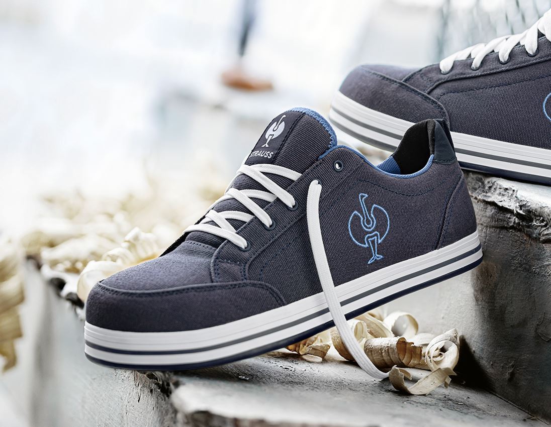 S1: S1 bezpečnostné poltopánky e.s. Tolosa II low + pacifická/kobaltová