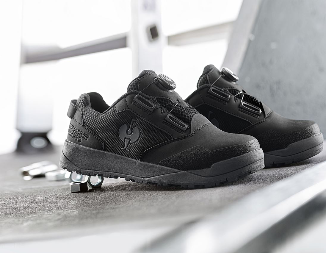 S1: S1 Bezpečnostné poltopánky e.s. Nakuru low + čierna