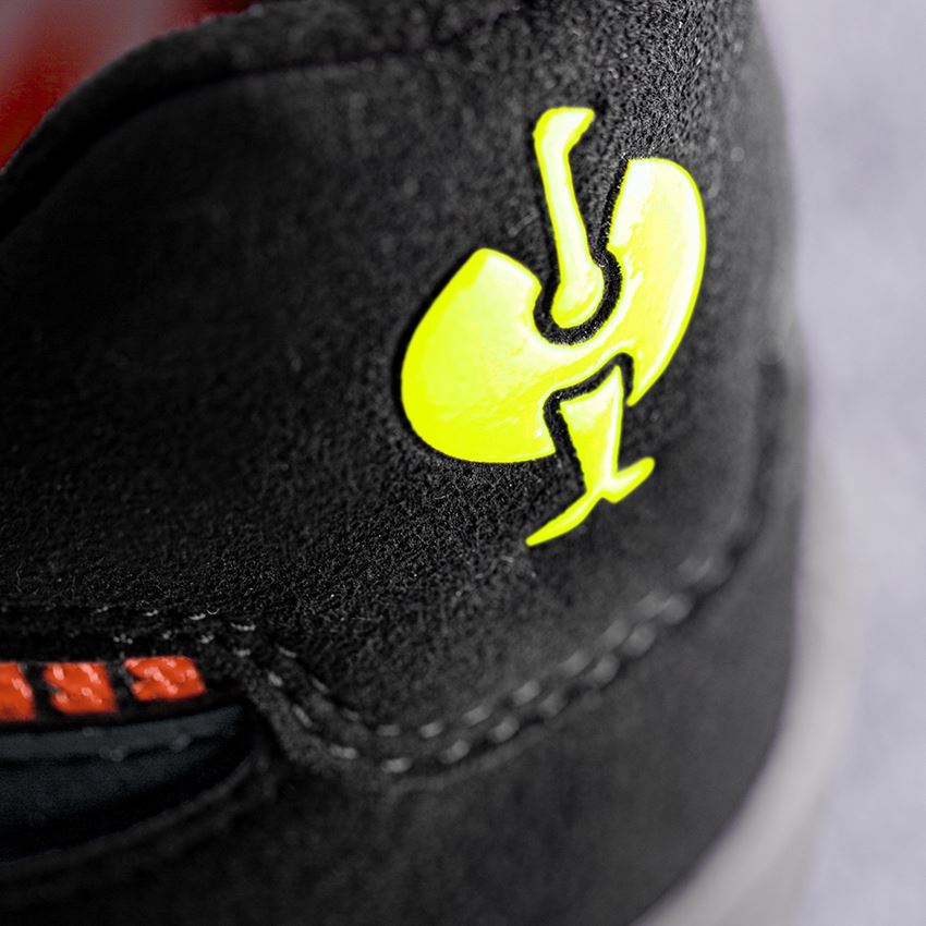 S1: S1 Bezpečnostné poltopánky e.s. Sirius II + čierna/výstražná žltá/červená 2