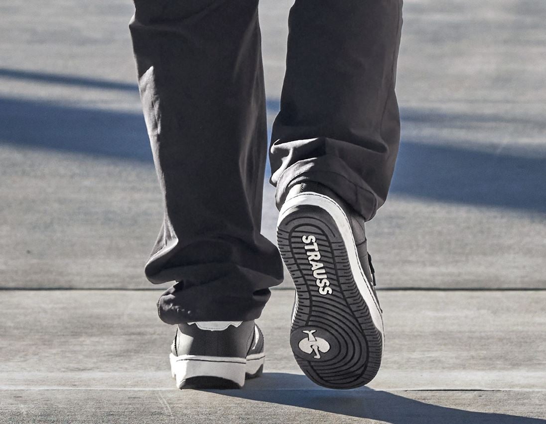 S1: S1 Bezpečnostná obuv e.s. Philly low + čierna/biela 6