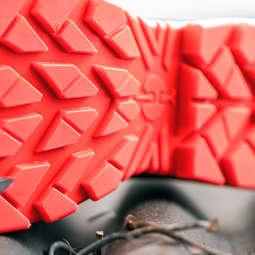 S3: S3 bezpečnostná obuv e.s. Umbriel II mid + čierna/výstražná červená 2