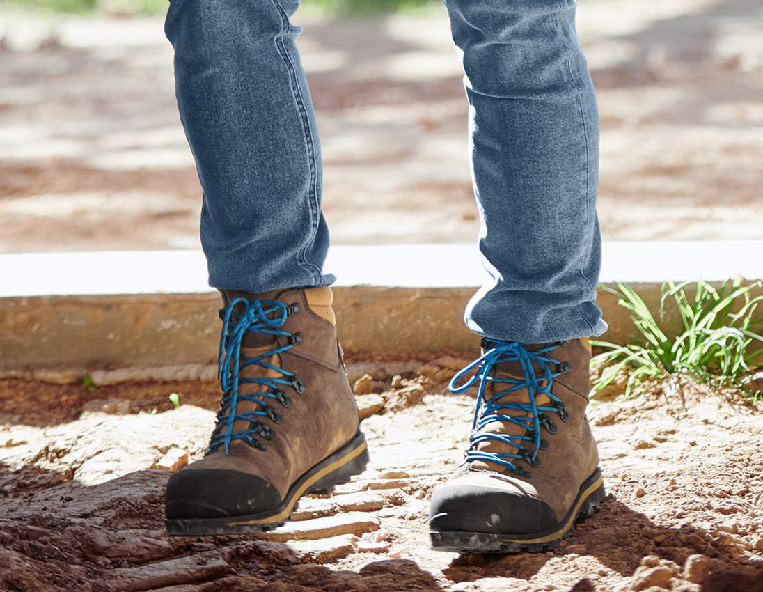 S7: S7L bezpečnostná obuv e.s. Alrakis II mid + kôra/vlašský orech/atolová 1