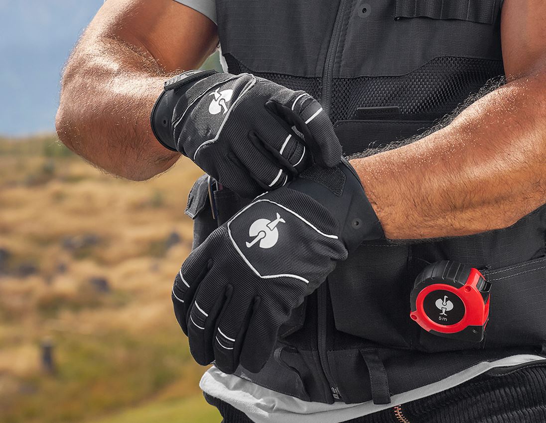 Rukavice: Rukavice e.s.ambition + čierna