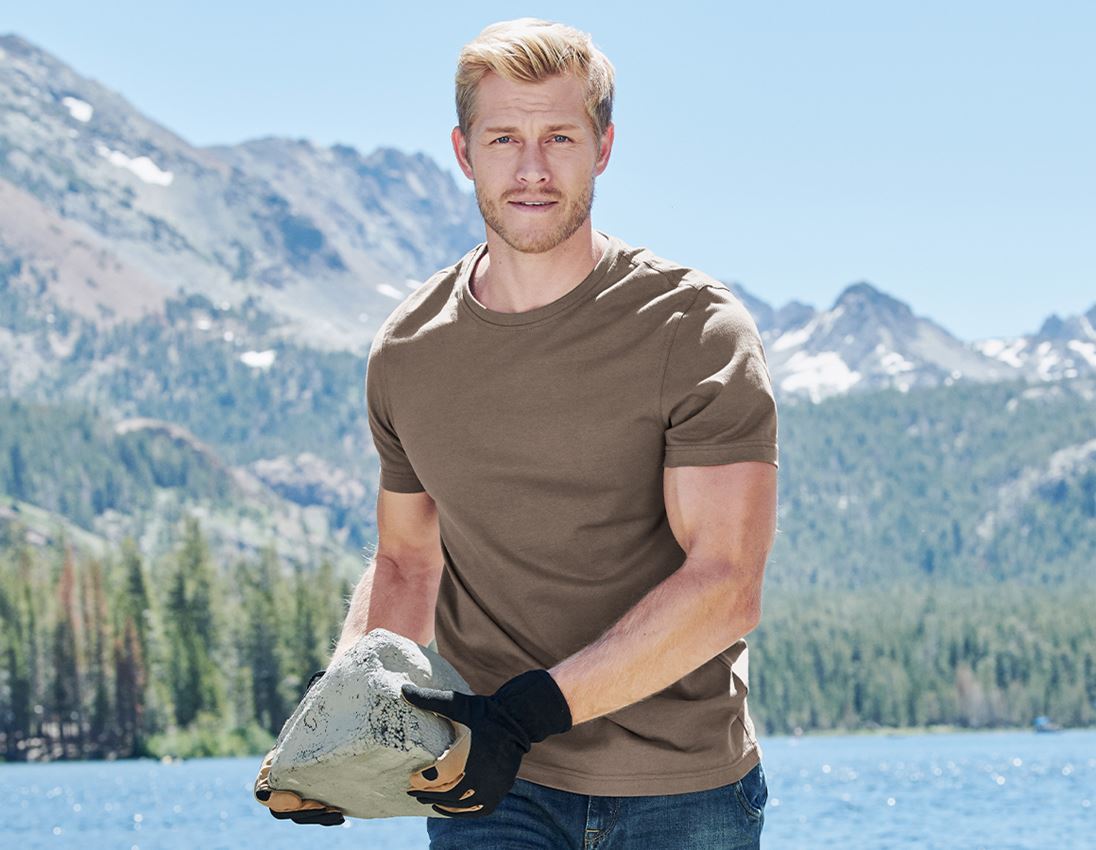 Tričká, pulóvre a košele: Tričko e.s. cotton + kamienková