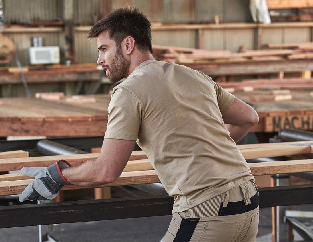 Tričká, pulóvre a košele: Tričko e.s. cotton + hlinená 1