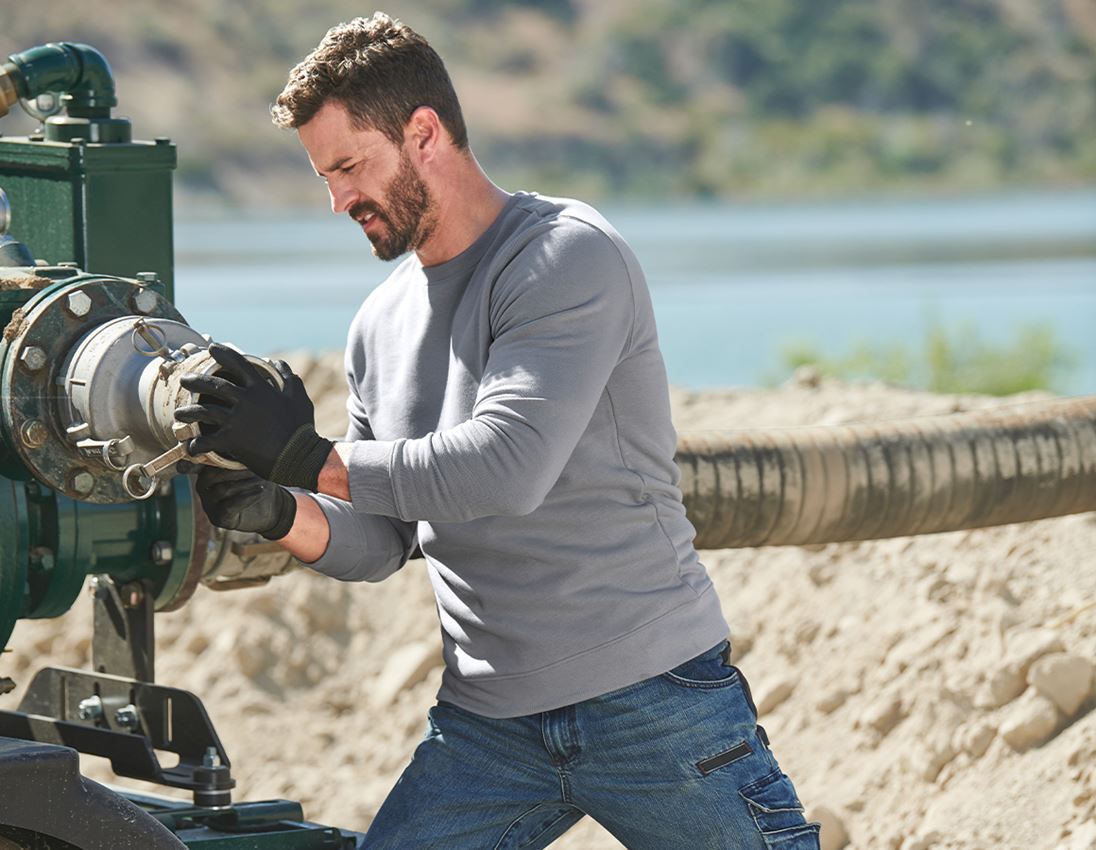 Tričká, pulóvre a košele: Mikina e.s. poly cotton + platinová 4