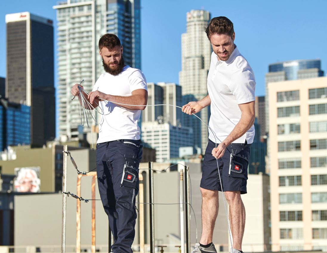 Témy: Funkčné polo tričko poly cotton e.s. + biela 3