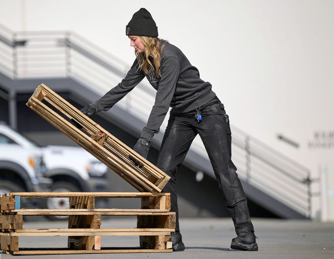 Tričká, pulóvre a košele: Mikina e.s.e:pic, dámska + karbónová sivá 2