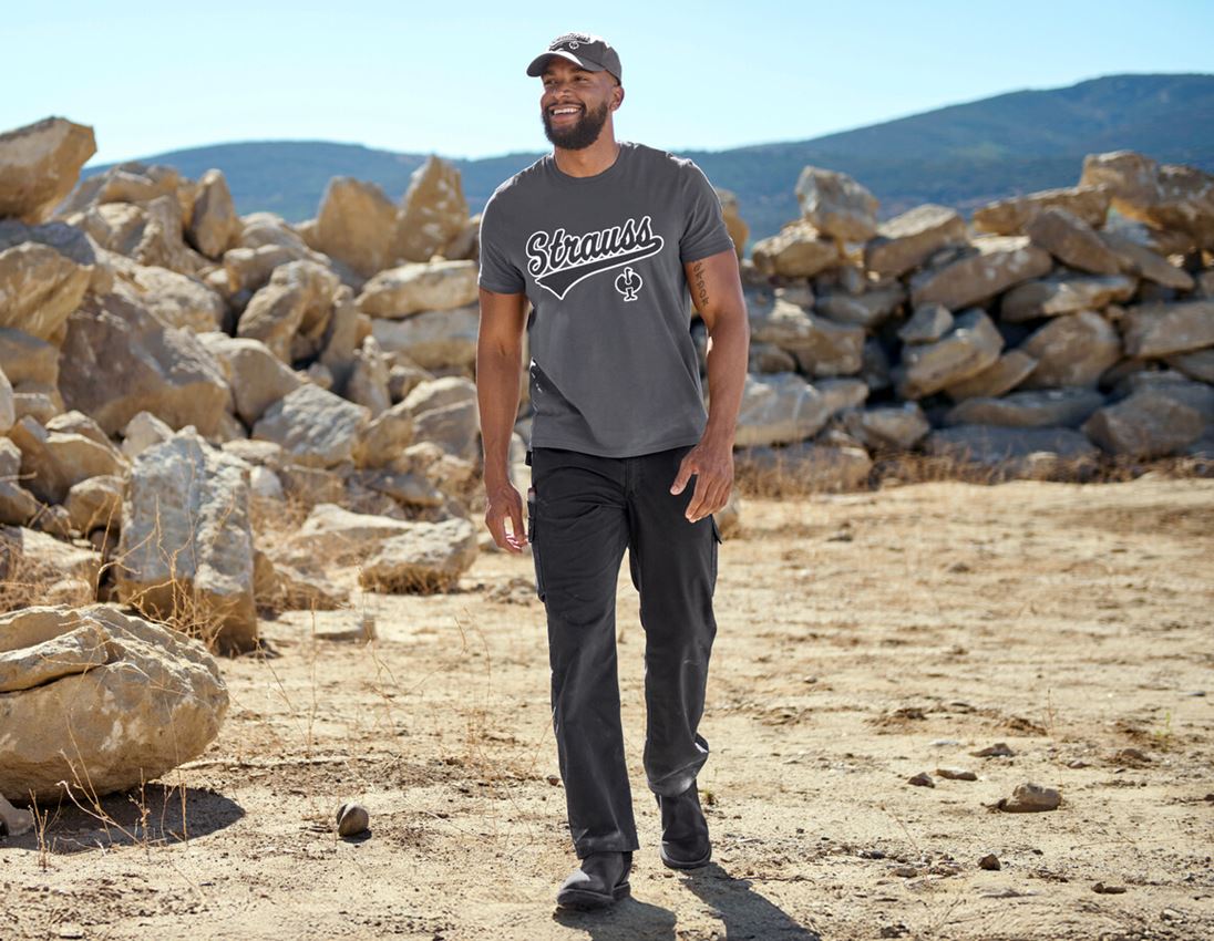 Tričká, pulóvre a košele: Tričko e.s.e:pic + karbónová sivá 1