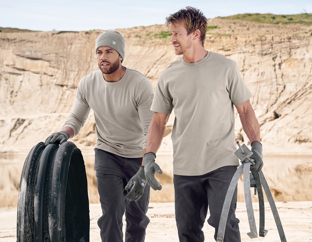 Tričká, pulóvre a košele: Úpletový sveter e.s.iconic + delfínovo sivá 5