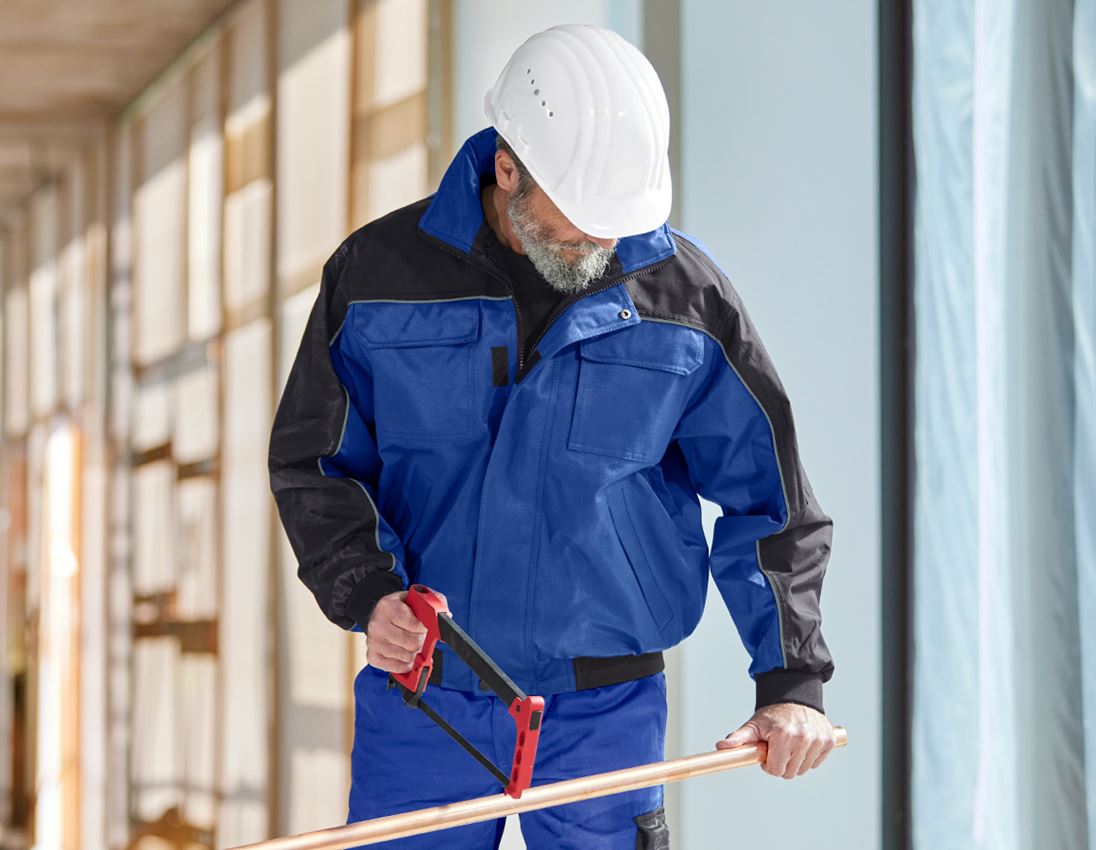 Pracovné bundy: Funkčná bunda e.s.image + nevadzovo modrá/čierna 1